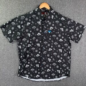 Dixxon Flannel Co Shirt Men Extra Large El Jalisco Skull Dia De Los Muertos